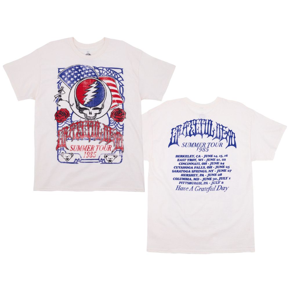 Front and back of shirt