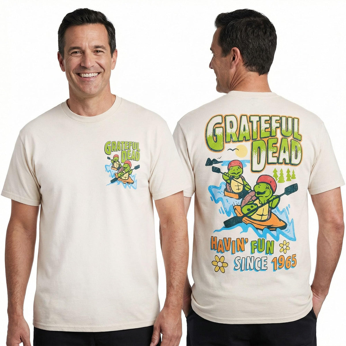 Grateful Dead Kayaking Terrapins Since 1965 T-Shirt