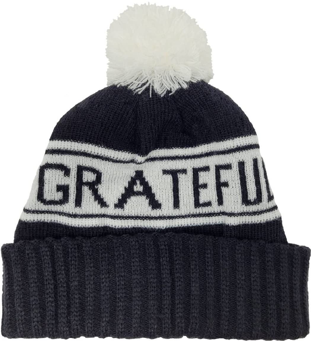 Grateful Dead Stealie & Text Beanie