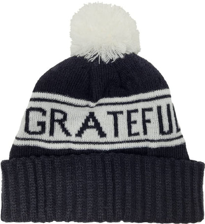 Grateful Dead Stealie & Text Beanie