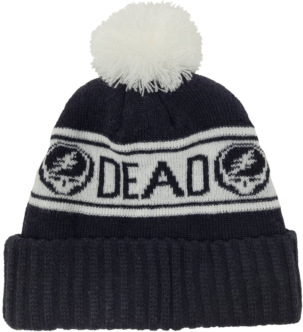 Grateful Dead Stealie & Text Beanie