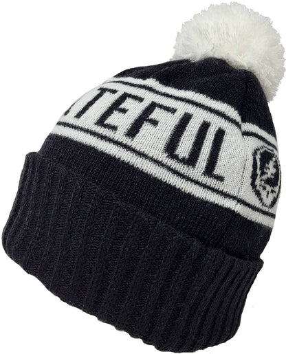 Grateful Dead Stealie & Text Beanie