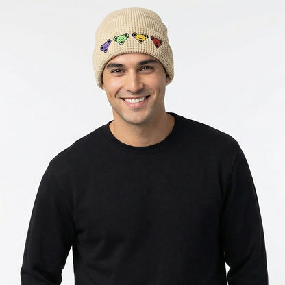 Grateful Dead Dancing Bears Embroidered Beanie