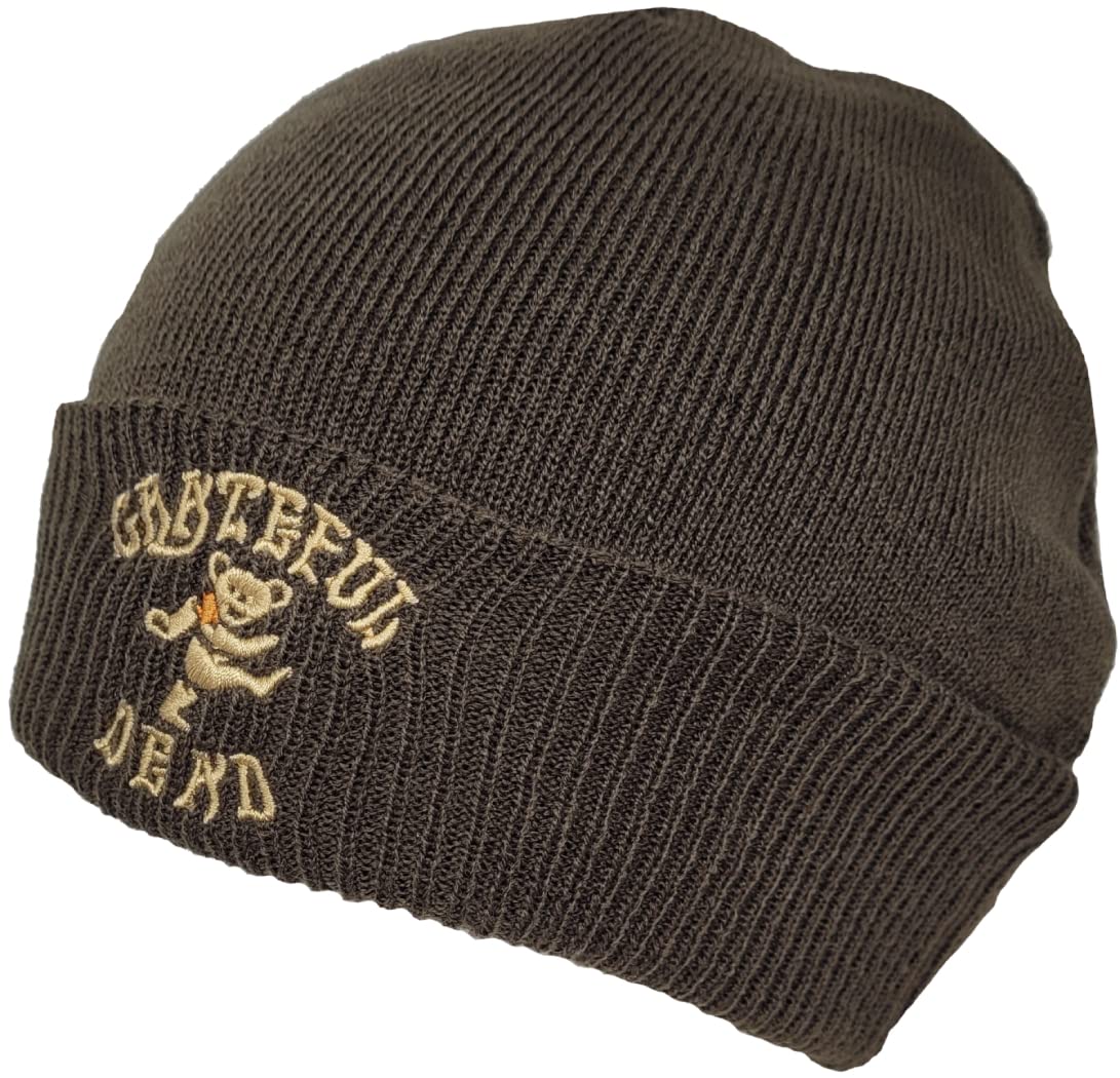 Grateful Dead Dancing Bear Embroidered Beanie