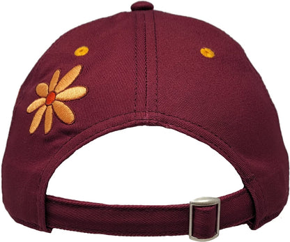 Grateful Dead Embroidered Icons & Flowers Dad Hat