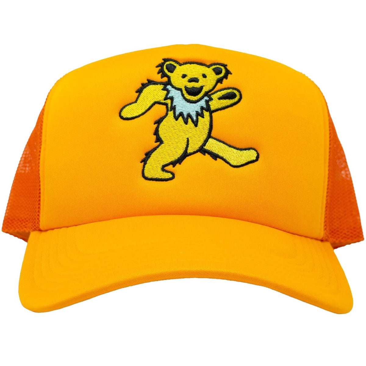Grateful Dead Embroidered Dancing Bear Trucker Hat