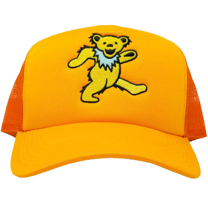 Grateful Dead Embroidered Dancing Bear Trucker Hat