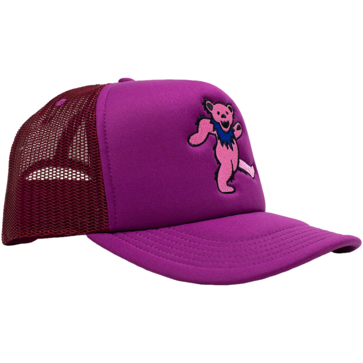 Grateful Dead Embroidered Dancing Bear Trucker Hat