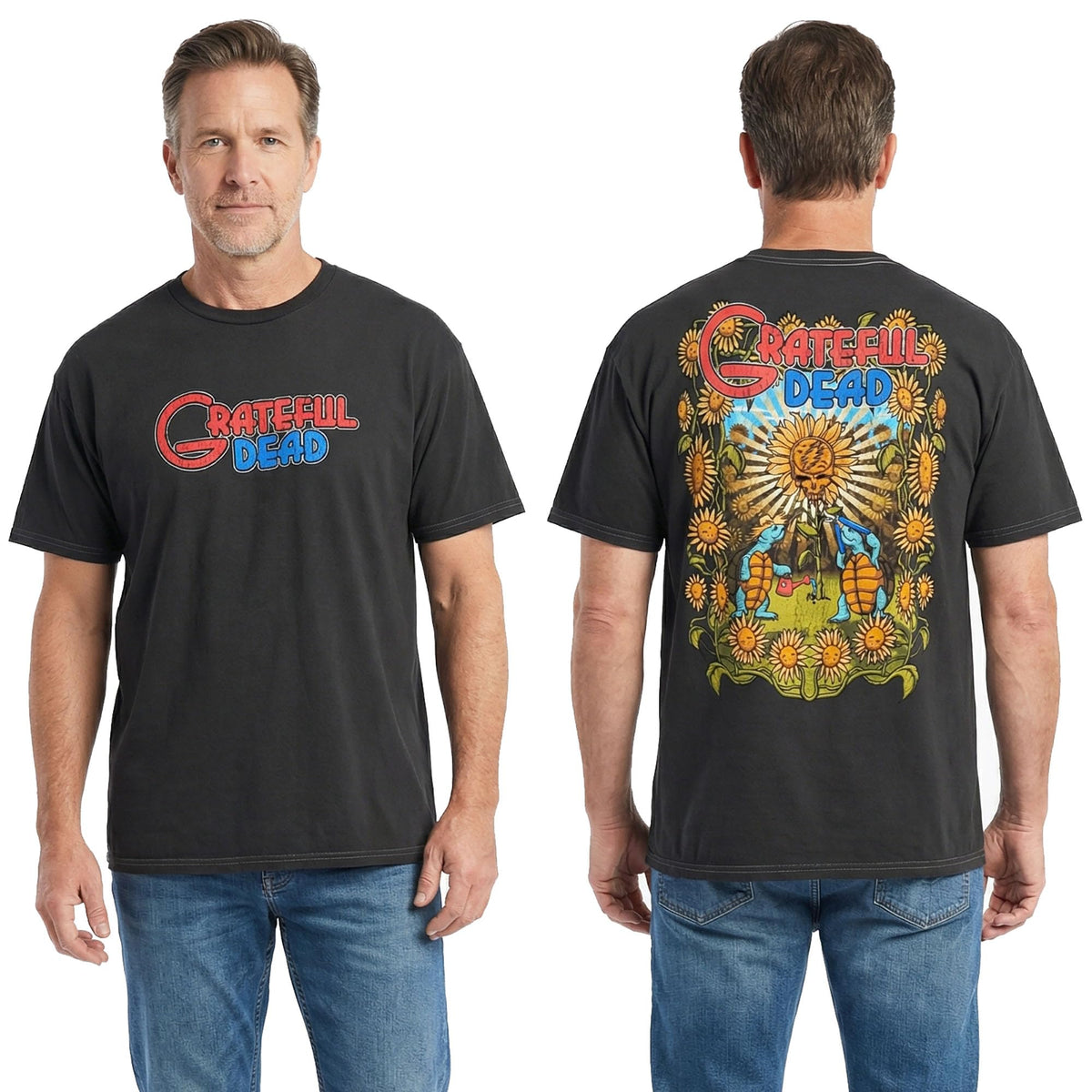 Grateful Dead Sunflowers & Terrapins T-Shirt