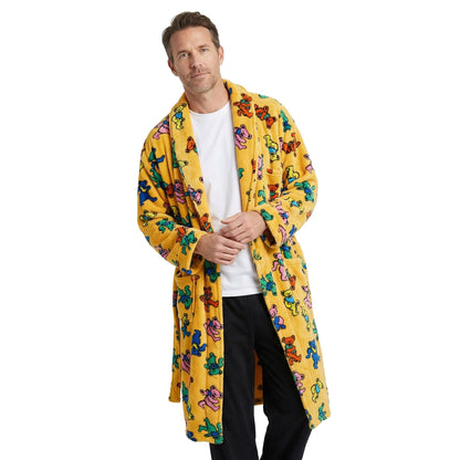 Grateful Dead Dancing Bears Plush Robe