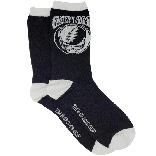 Grateful Dead Steal Your Face Crew Socks
