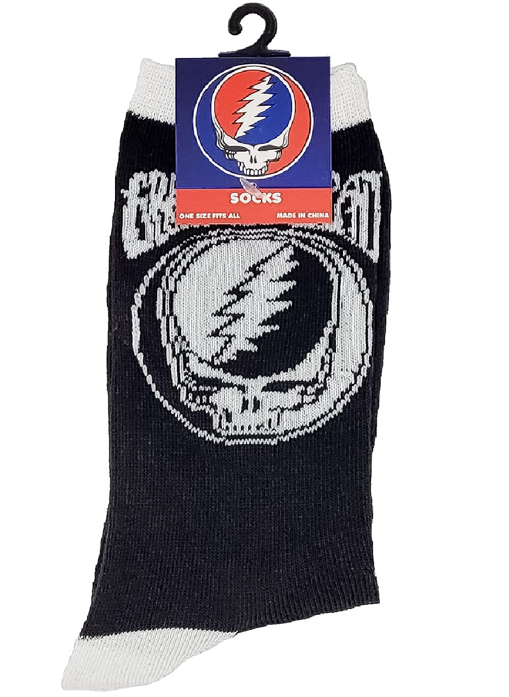 Grateful Dead Steal Your Face Crew Socks