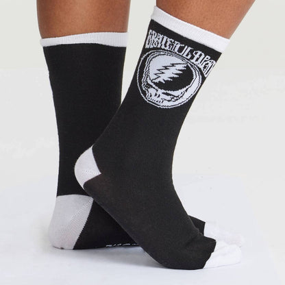 Grateful Dead Steal Your Face Crew Socks
