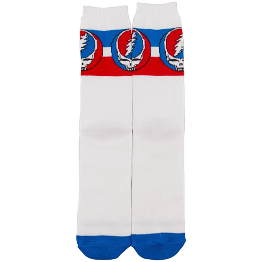 Grateful Dead Steal Your Face Crew Socks