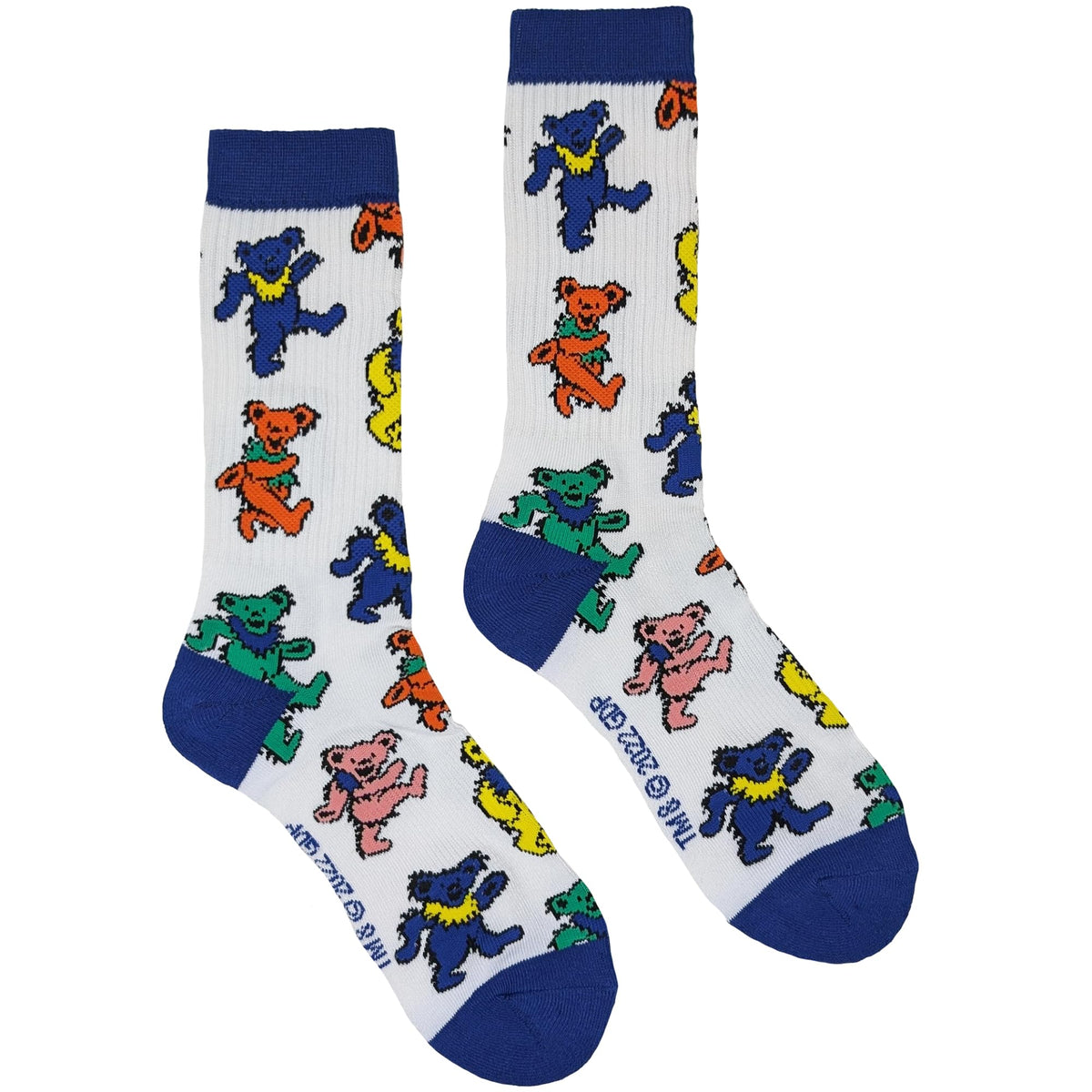 Grateful Dead Dancing Bears Crew Socks