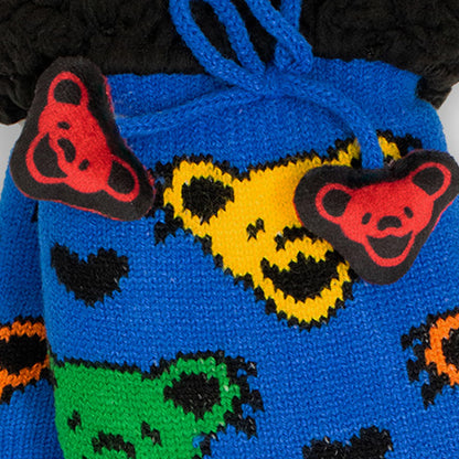 Grateful Dead Dancing Bears Sherpa Slipper Crew Socks