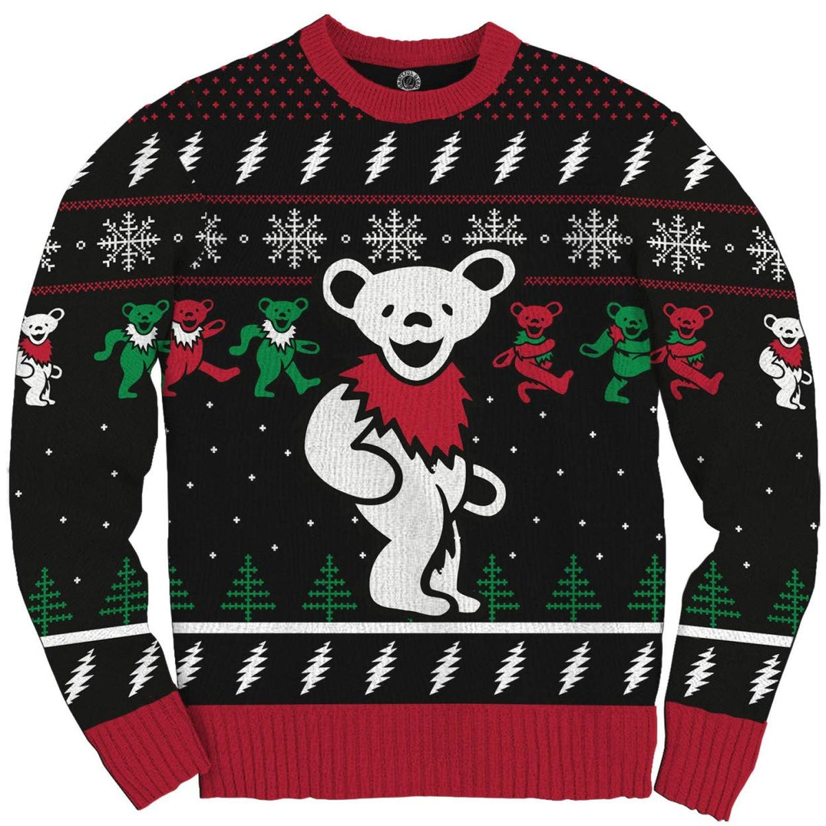 Grateful Dead Dancing Bears & Lightning Bolts Sweater