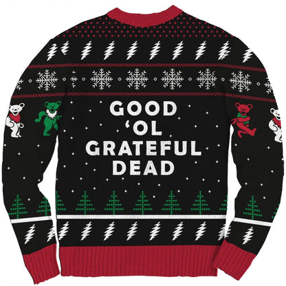 Grateful Dead Dancing Bears & Lightning Bolts Sweater
