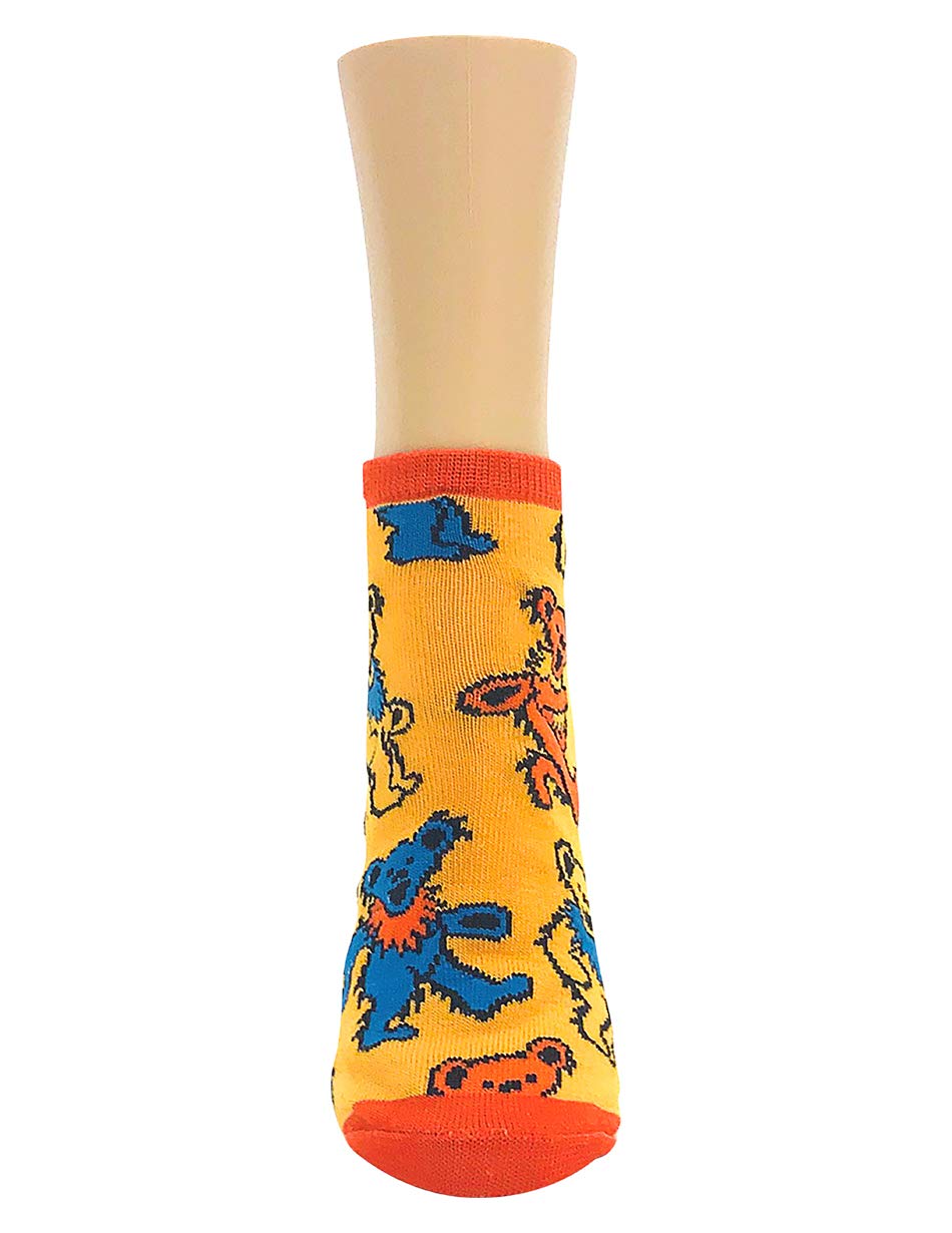 Grateful Dead Stealie & Dancing Bears 3-Pack Ankle Socks