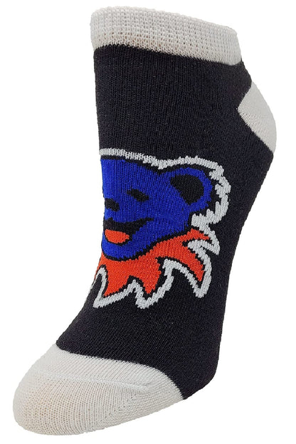 Grateful Dead Stealie Skeleton & Dancing Bear 3-Pack Ankle Socks