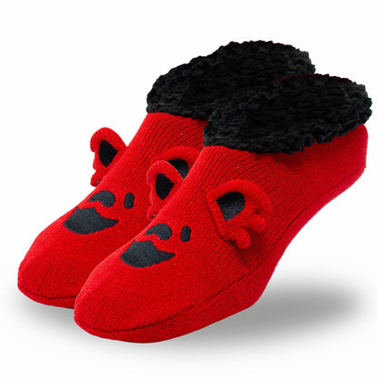 Grateful Dead Dancing Bears 2-Pack Sherpa Slipper Ankle Socks
