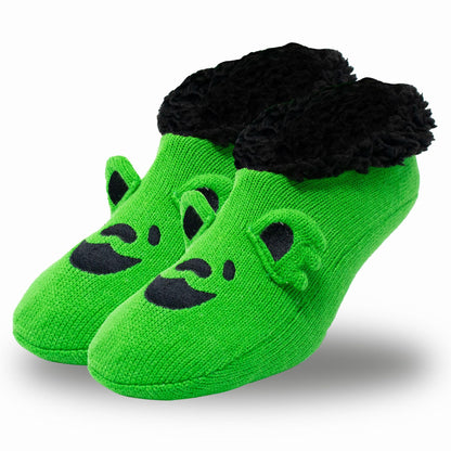 Grateful Dead Dancing Bears 2-Pack Sherpa Slipper Ankle Socks