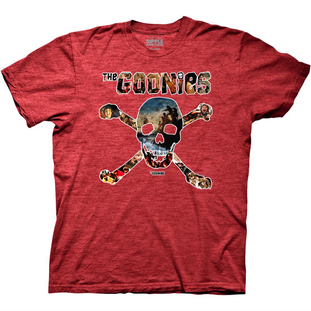 Goonies Skull Collage T-Shirt