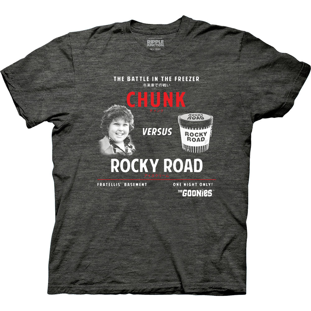 Front of shirt