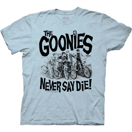 Goonies On Bikes At Beach Never Say Die T-Shirt