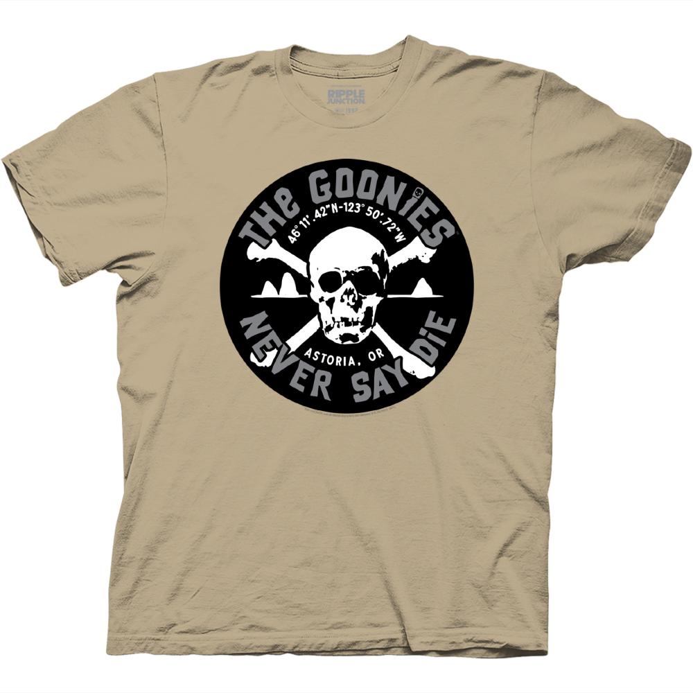 Goonies Seal With Coordinates T-Shirt