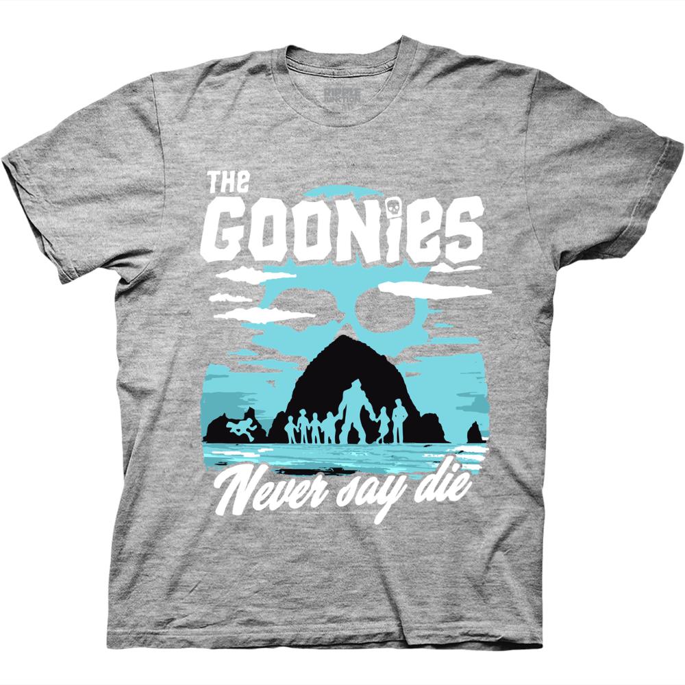 Goonies Cannon Beach Never Say Die T-Shirt