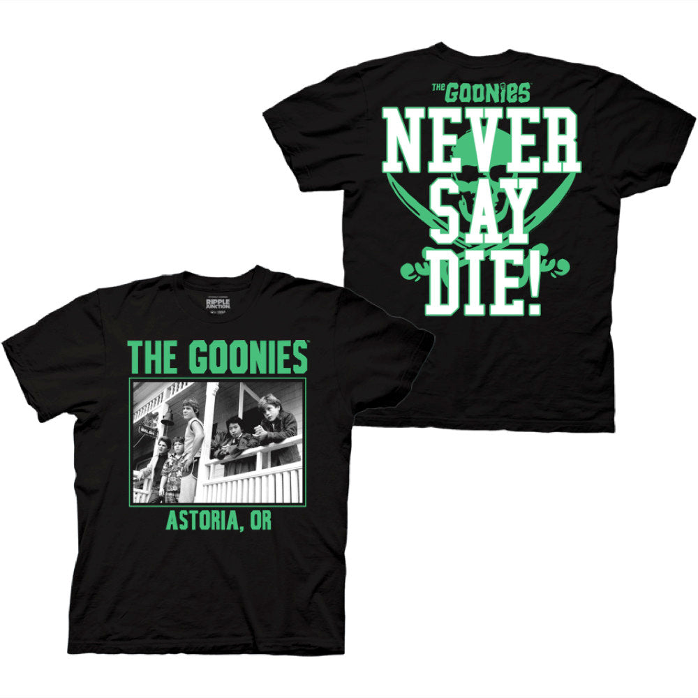 Front and back of shirt