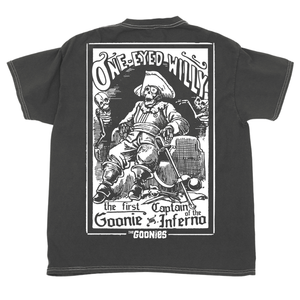 Goonies One Eyed Willy Skeleton T-Shirt