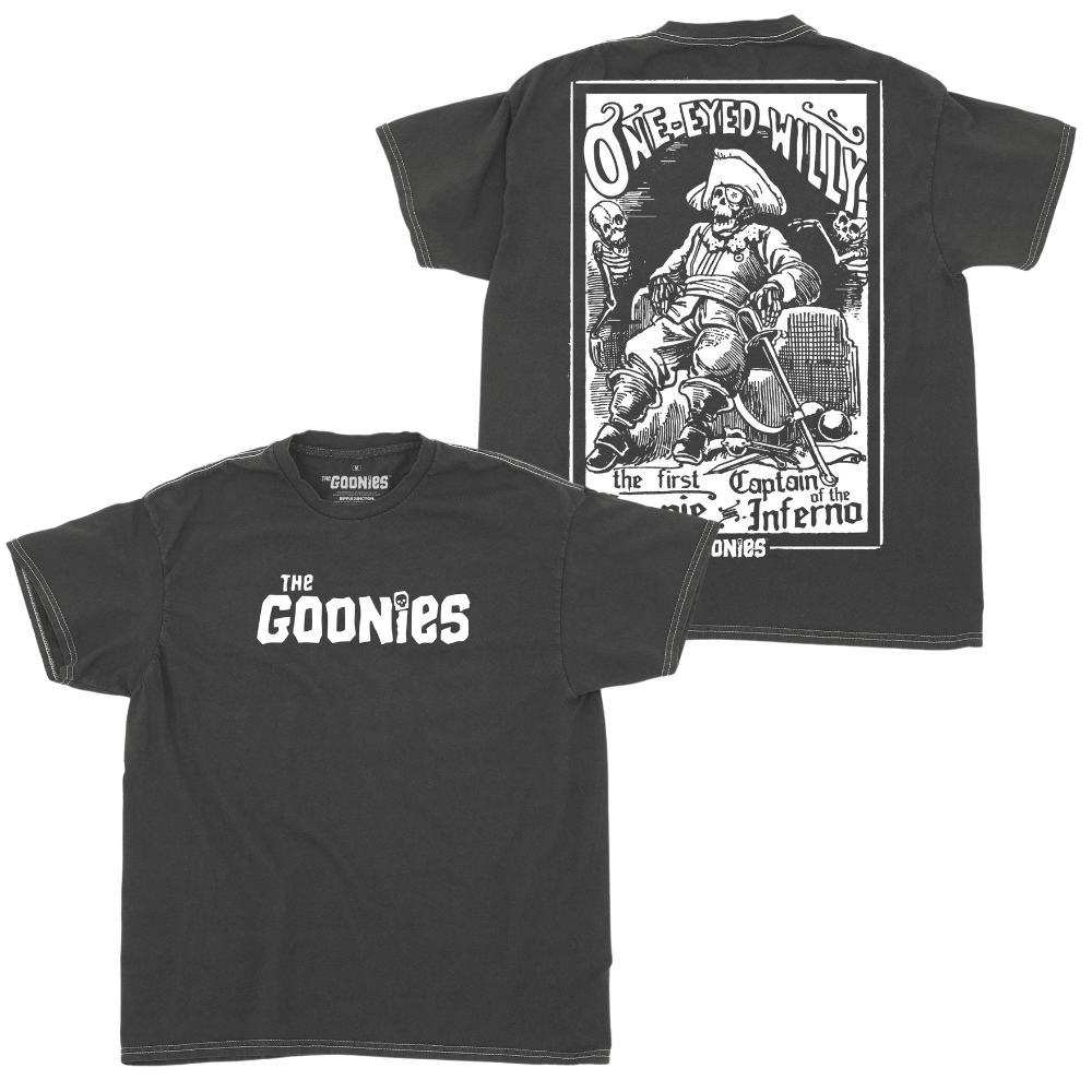 Goonies One Eyed Willy Skeleton T-Shirt