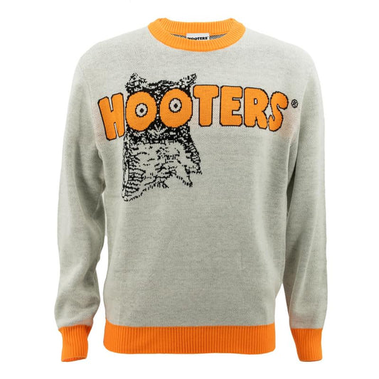 Hooters Retro Hootie the Owl Knit Sweater