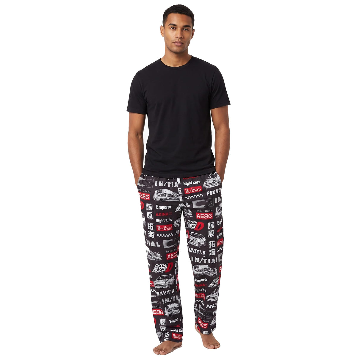 Initial D Cars & Racing Logos Lounge Pants
