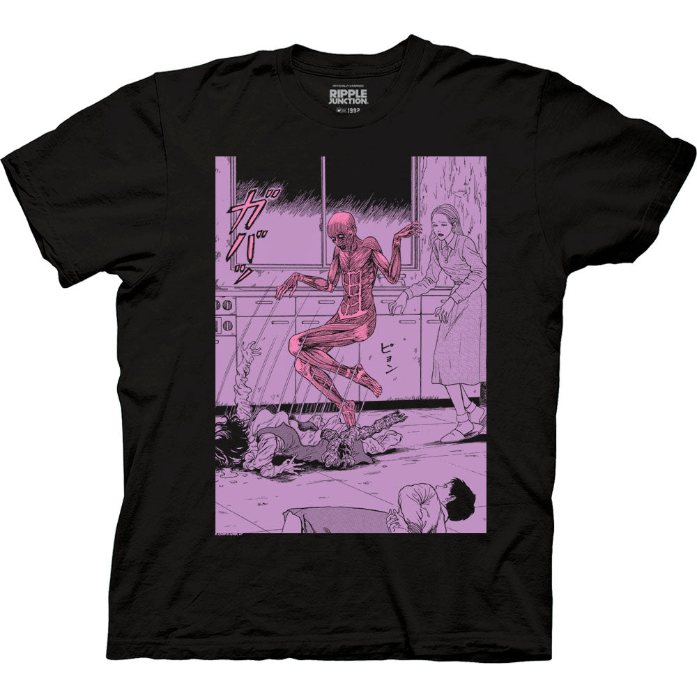 Front of shirt