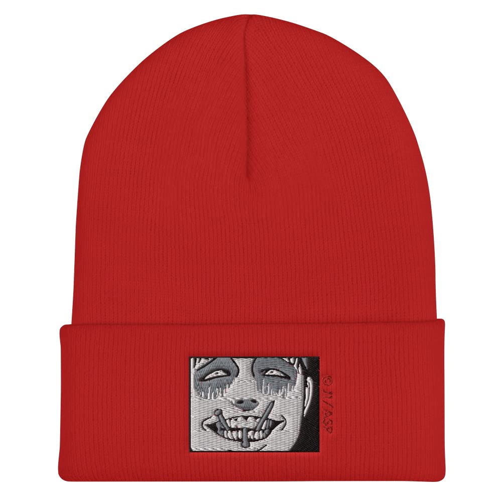 Junji Ito Souichi Embroidered Beanie