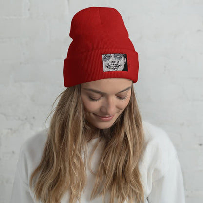Junji Ito Souichi Embroidered Beanie