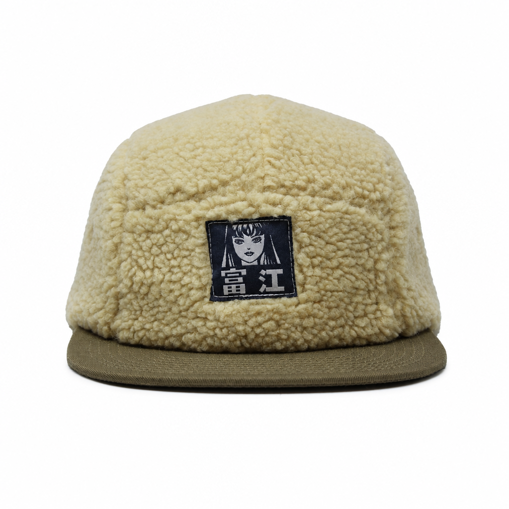 Junji Ito Tomie Portrait Sherpa Snapback Hat