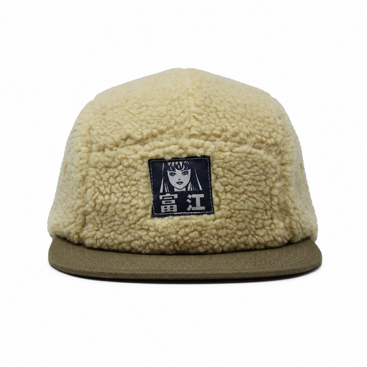 Junji Ito Tomie Portrait Sherpa Snapback Hat