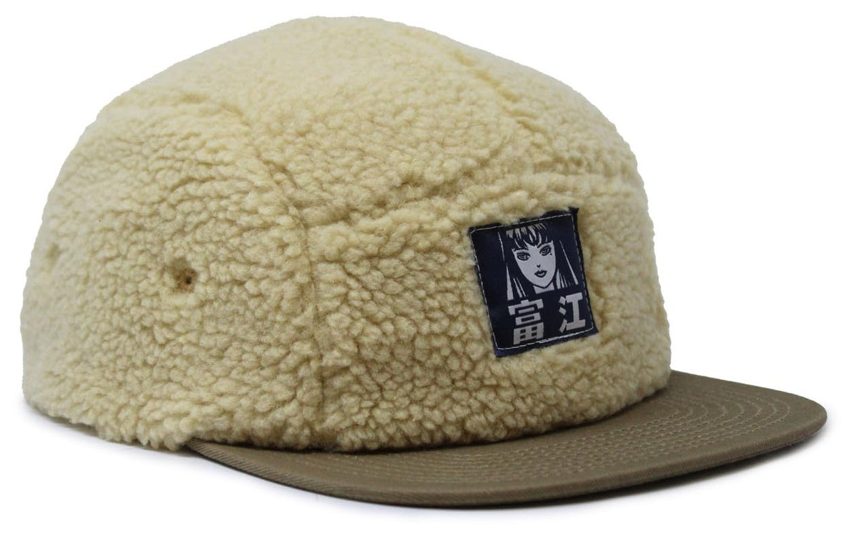 Junji Ito Tomie Portrait Sherpa Snapback Hat