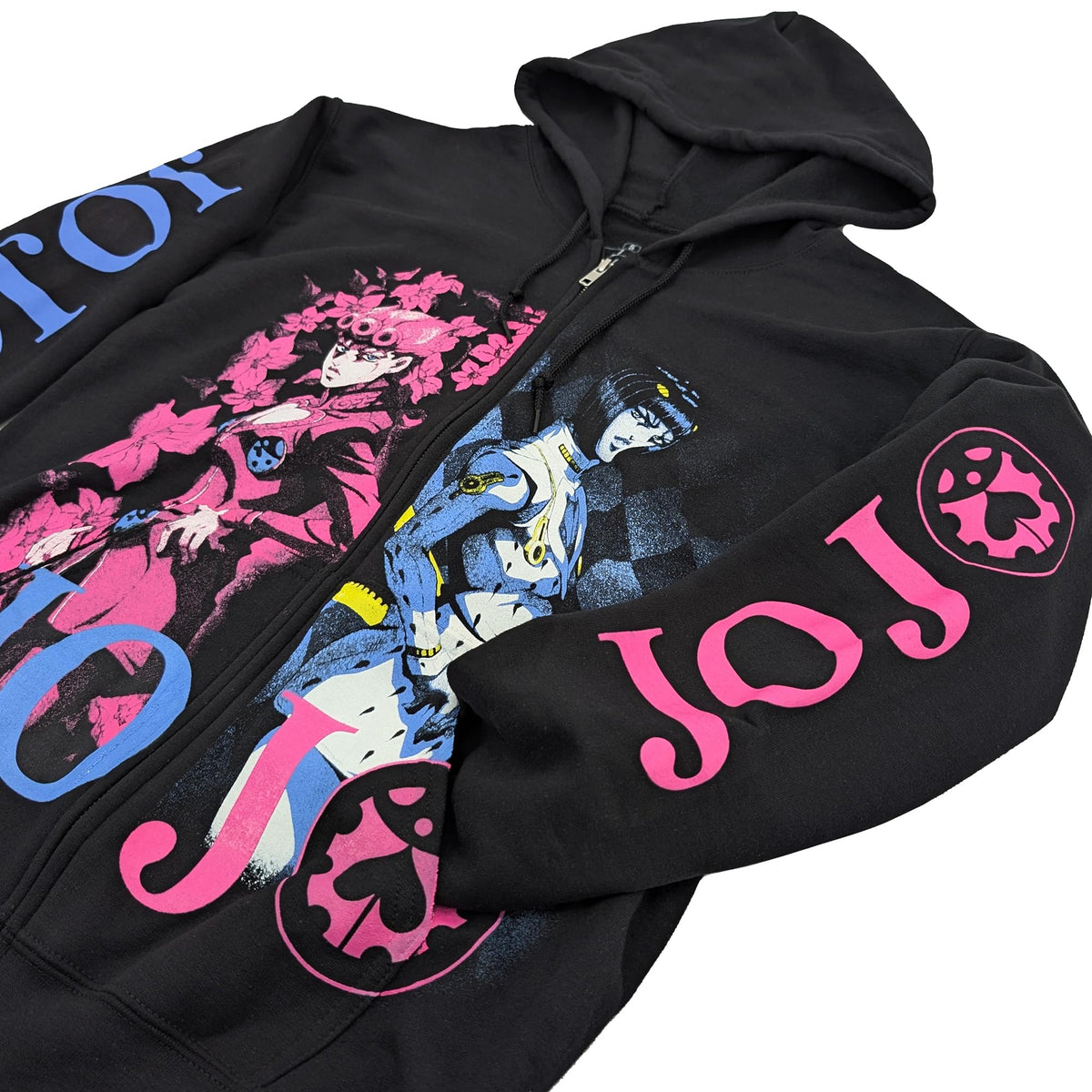 JoJo's Bizarre Adventure Giorno & Bruno Split Zip Hoodie