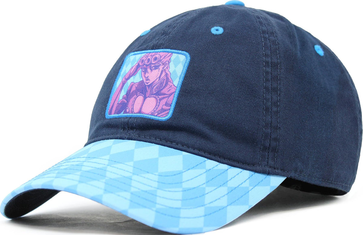 JoJo's Bizarre Adventure Giorno Giovanna Checkerboard Dad Hat