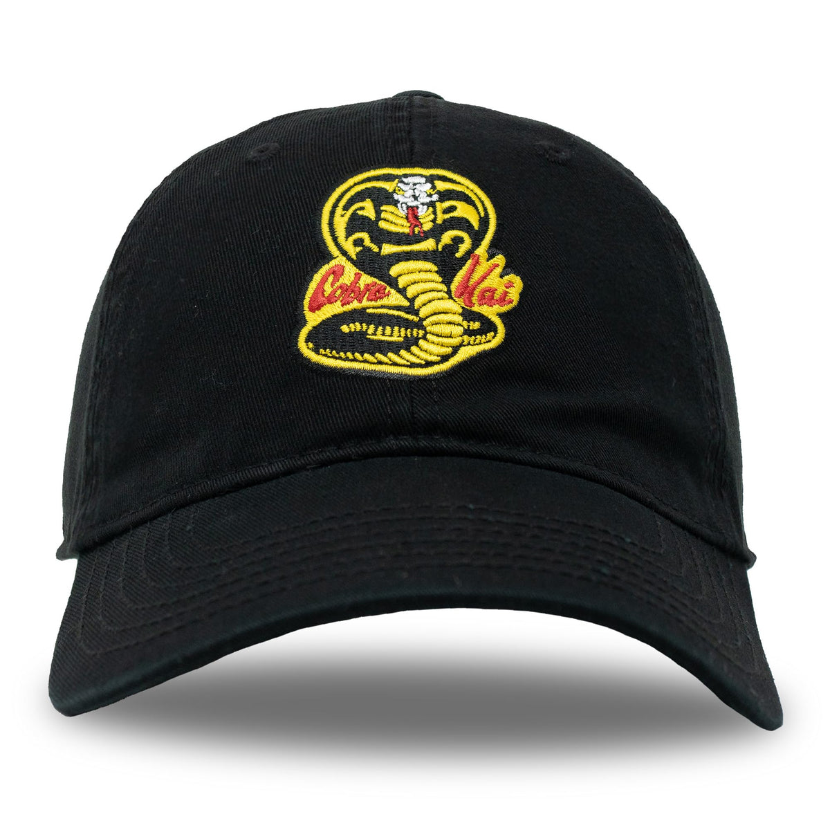 Cobra Kai Dojo Logo Embroidered Dad Hat