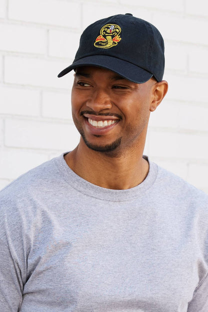 Cobra Kai Dojo Logo Embroidered Dad Hat