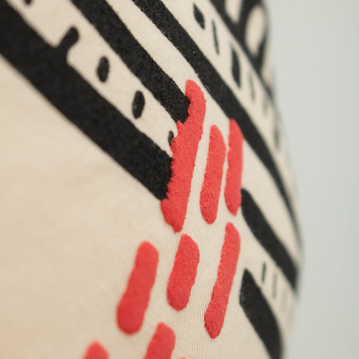 Keith Haring UFO Abduction Elevated Puff Ink T-Shirt