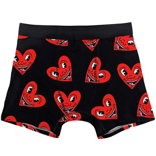 Keith Haring Smiling Hearts Boxer Briefs