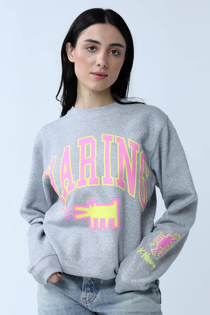 Keith Haring Barking Dog Sweatshirt