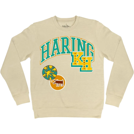 Keith Haring Collegiate Varsity Lettering Sweatshirt